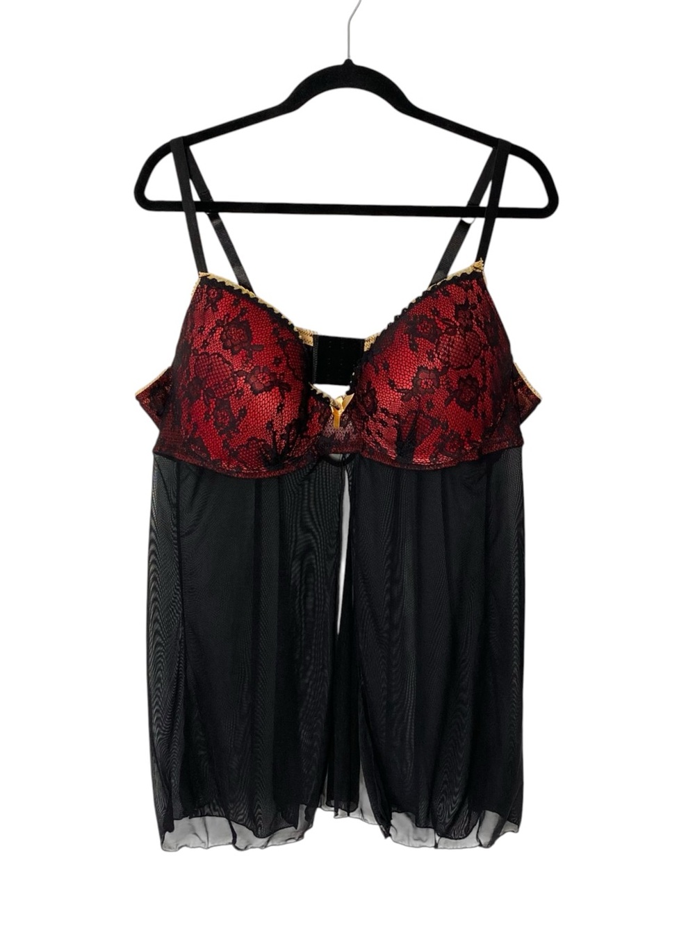 PASSION FOREVER Mesh Flyaway Babydoll